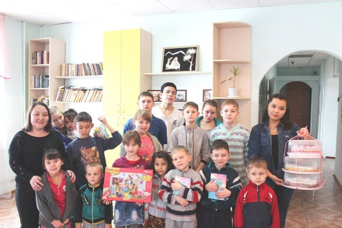 Подарки от областного музея детскому дому «Таң» в Кокшетау 2 Подарки от областного музея детскому дому «Таң» в Кокшетау 2