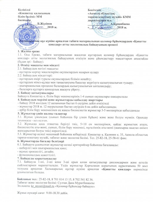 Конкурс поделок "Крылатые фантазии" 2