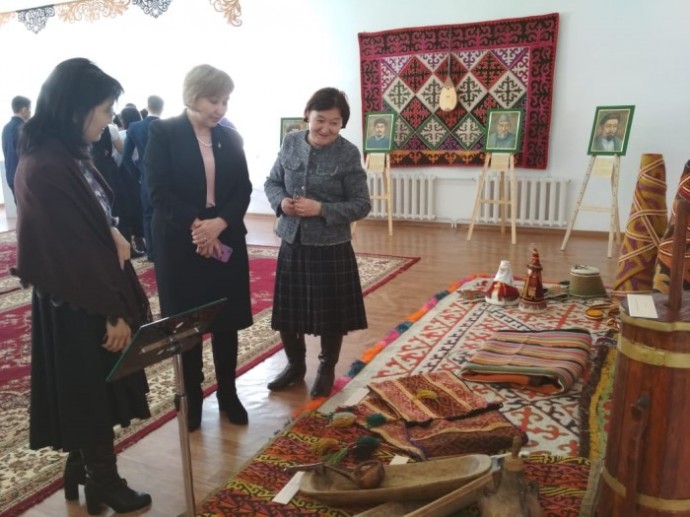 Открытие передвижной выставки «Ғасырлар аманаты» 5 Открытие передвижной выставки «Ғасырлар аманаты» 5