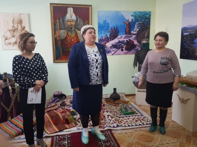 Открытие выставки «Ғасырлар аманаты» в Есильском районе Акмолинской области 2 Открытие выставки «Ғасырлар аманаты» в Есильском районе Акмолинской области 2