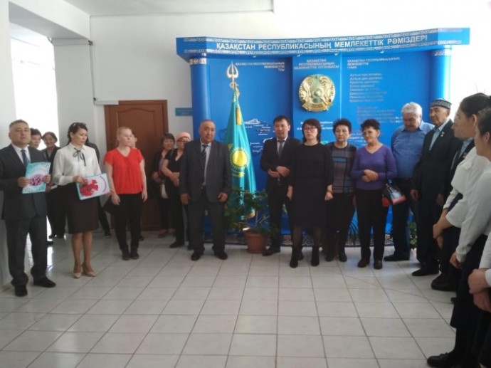 Открытие выставки «Ғасырлар аманаты» в Жаркаинском районе Акмолинской области 8 Открытие выставки «Ғасырлар аманаты» в Жаркаинском районе Акмолинской области 8