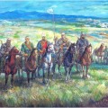 Картина «Перед походом»