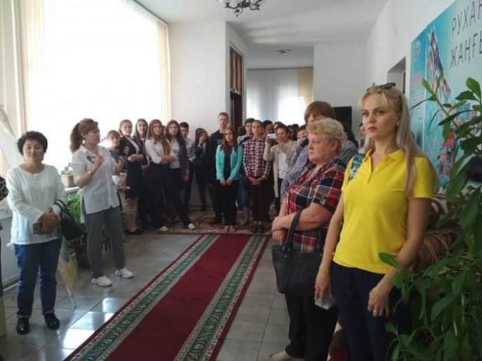Открытие выставки «Ғасырлар аманаты» в Аршалынском районе 1 Открытие выставки «Ғасырлар аманаты» в Аршалынском районе 1