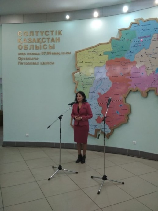 16 октября 2019 года в рамках программы "Рухани жаңғыру" Акмолинский областной историко-краеведческий музей открыл передвижную выставку "Ғасырлар аманаты" в г. Петропавловске Северо-Казахстанской области 4 16 октября 2019 года в рамках программы "Рухани жаңғыру" Акмолинский областной историко-краеведческий музей открыл передвижную выставку "Ғасырлар аманаты" в г. Петропавловске Северо-Казахстанской области 4
